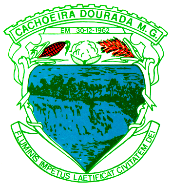 Brasão de Cachoeira Dourada - MG
